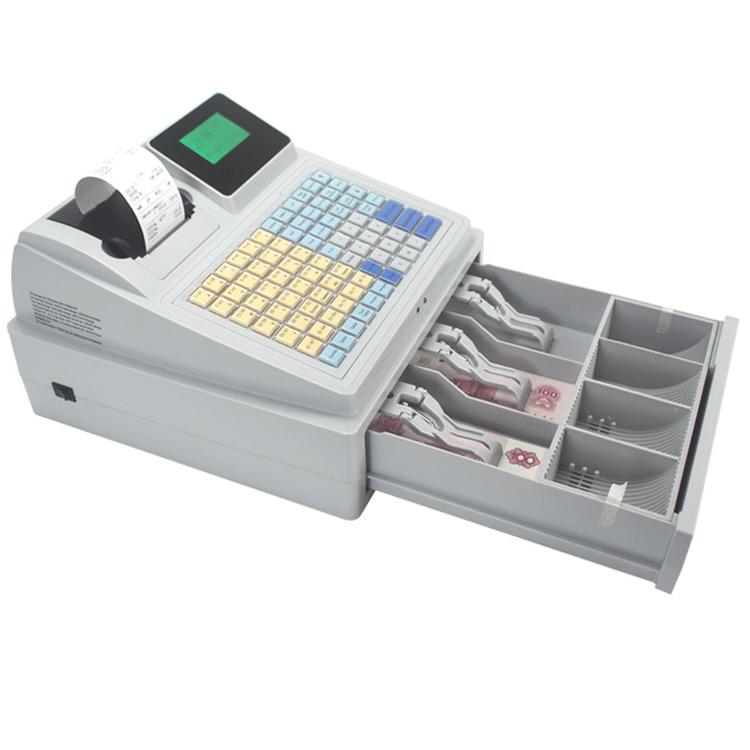 All in one Cash Box Printer Payment Cash Coin Register Device system for  Retail Store 2