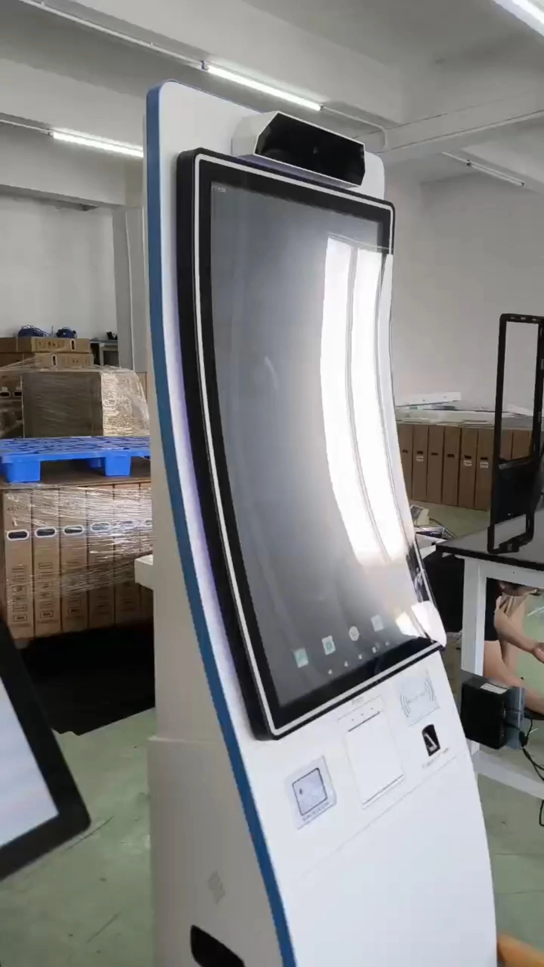 32 Order Kiosk Touch Screen POS System Self Pay Machine Self Service Payment Order Kiosk for Mcdonald S KFC Restaurant Kiosk 1