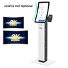LX9045 OEM ODM Floor Standing 23.6 inch Curved Touch Screen All in one Service Self Ordering Payment Kiosk for Hotel 8