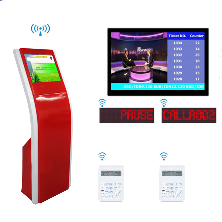 Hospital Queue nurse Call Management System High Definition Durable Self-Service Kiosk With management Software 5