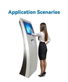 17inch touch screen ticket dispenser machine queue management system kiosk 6