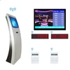 17inch touch screen ticket dispenser machine queue management system kiosk 2