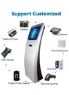 17inch touch screen ticket dispenser machine queue management system kiosk 5