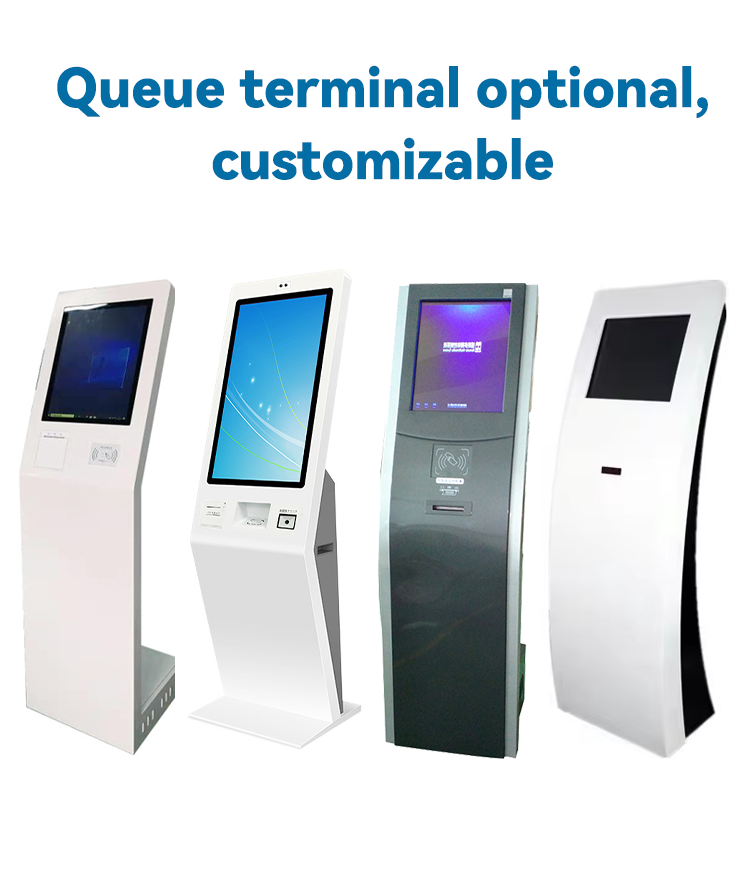 OEM ODM Touch Screen LCD Functional Self Service Payment Queue Kiosk for Shop Mall 6