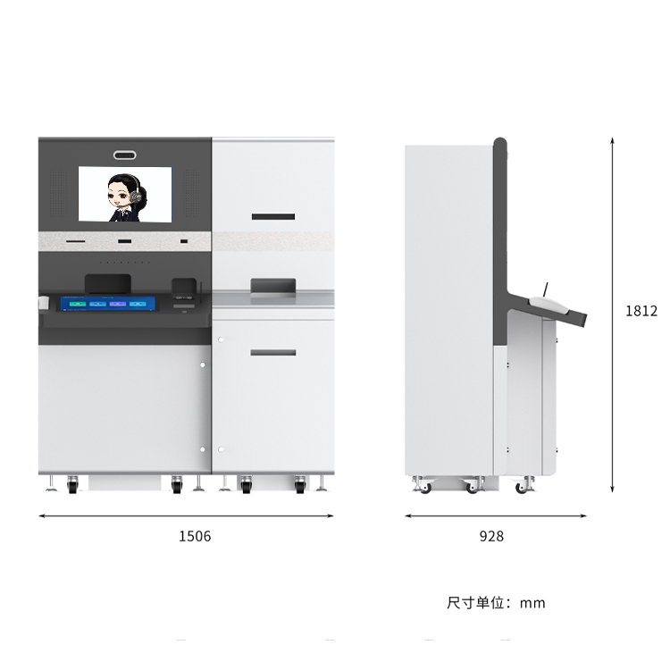 New OEM ODM Self service ATM VTM Banking Virtual Teller Machine Kiosk VTM 8