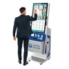 LX7013 Large LCD Touch Screen Hospital Top UP Self Service A4 Printer Sim Card Kiosk support OEM ODM 2