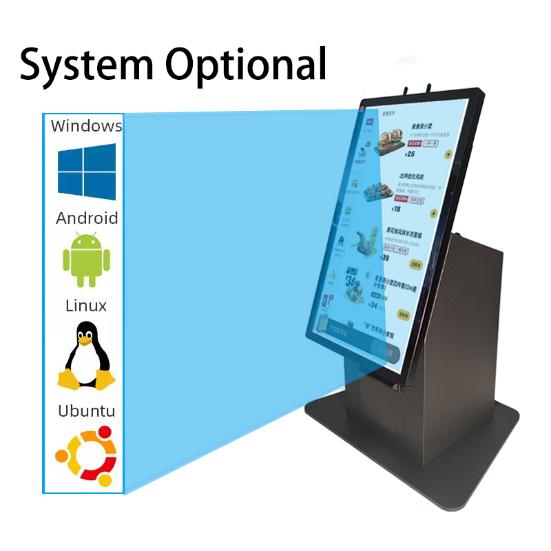 Self Service Touch Screen Queue Number System Machine Ticket Dispenser Wireless Queue Calling System