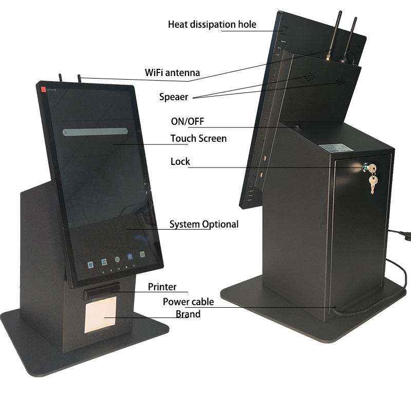 2025 Desktop Restaurant Payment kiosk Self-ordering kiosk bill payment food order terminal ordering machine Support OEM ODM 8