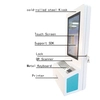 21.5 Inch POS Terminal Holder Desktop Wall Mount McDonald Kfc Food Ordering Kiosks Self Service Payment Kiosk Restaurant 7