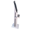 Factory OEM ODM Indoor Free Standing 19 Inch Touch Interactive Screen Kiosk with Metal Keyboard 7