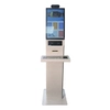 Factory OEM ODM Indoor Free Standing 19 Inch Touch Interactive Screen Kiosk with Metal Keyboard 8
