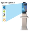 Factory OEM ODM Indoor Free Standing 19 Inch Touch Interactive Screen Kiosk with Metal Keyboard 2