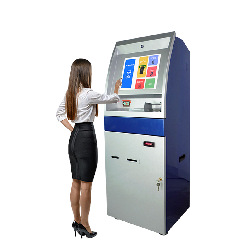 Bill Changer Payment Cash Deposit Dispenser Smart Bank VTM ATM Kiosk Solution Machine Custom Self- Service Payment Kiosk 5
