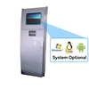 Silver Touch Screen Self-Service Kiosk with Keyboard - Ideal for Hospitals, Banks, Government Halls 3