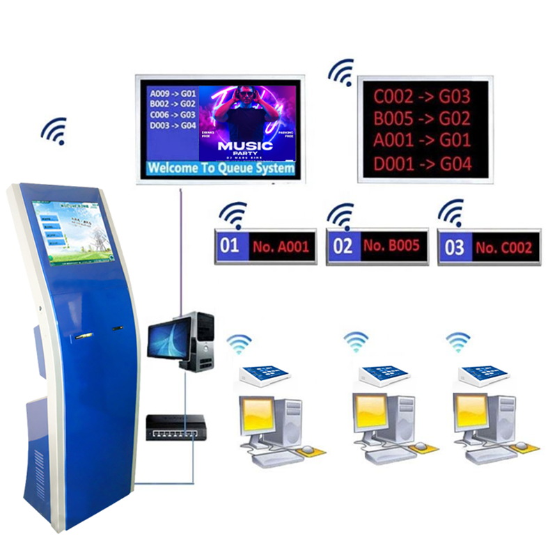 8089 Self-Service Touch Screen Queuing System - Streamline Your Queue 2