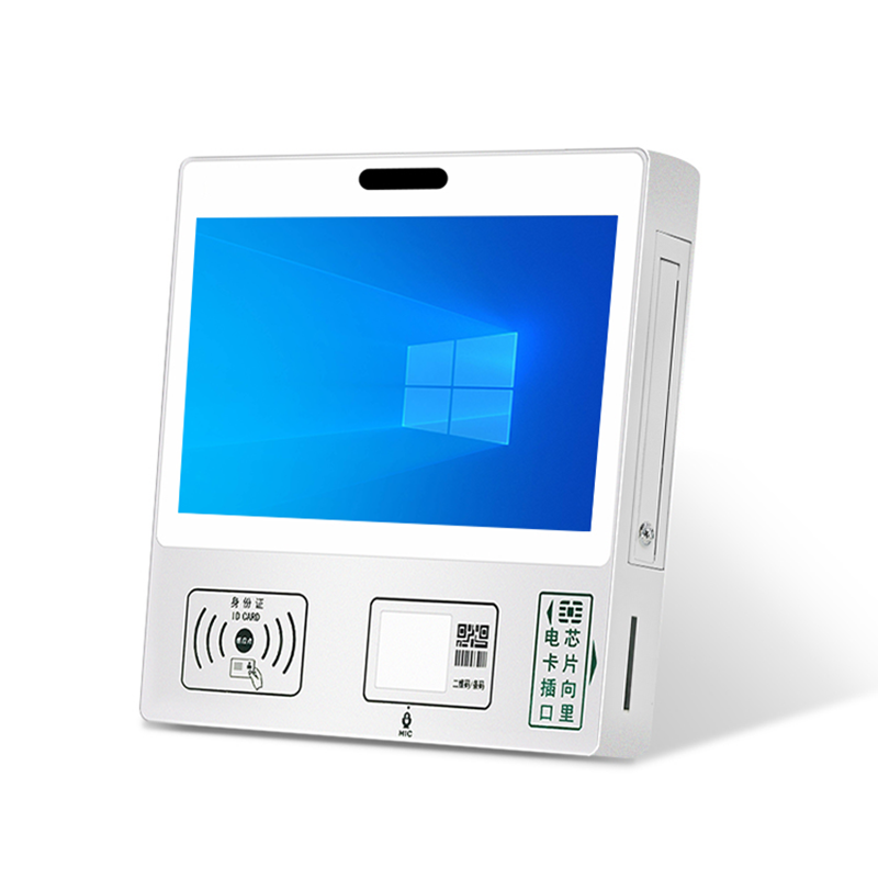 Desktop self-service terminal ordering machine