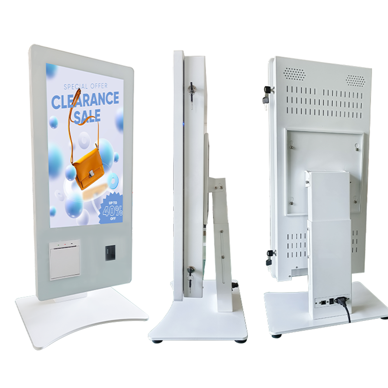 Smart Interactive Self Ordering Kiosk Payment Android Terminal Equipment Kiosk cash payment machine 2