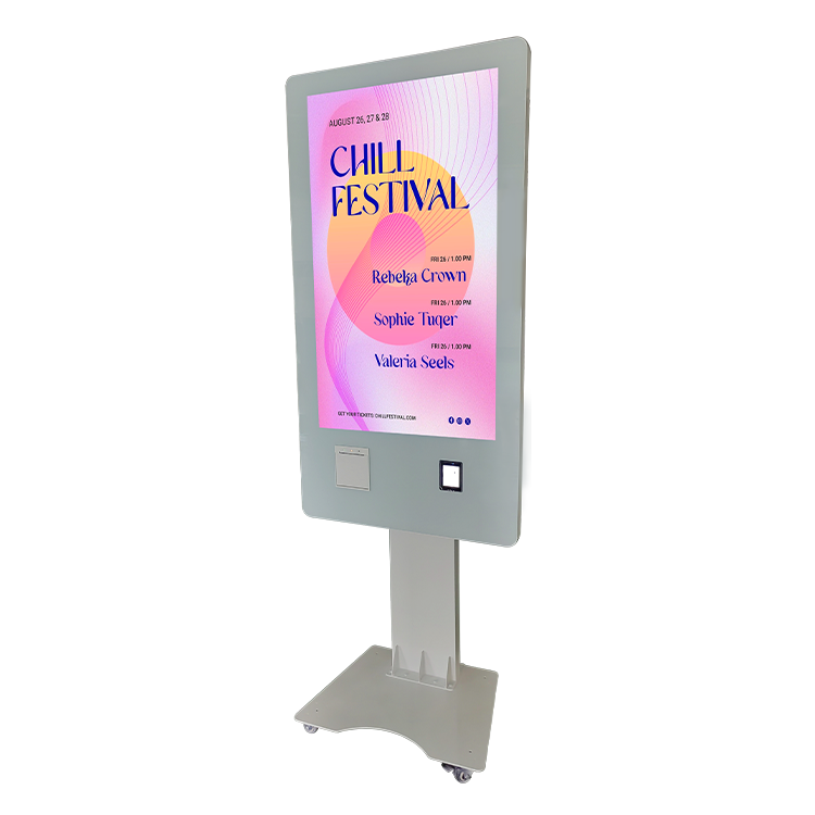 Smart Interactive Self Ordering Kiosk Payment Android Terminal Equipment Kiosk cash payment machine 3