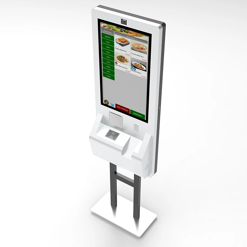 Touch Screen Floor Standing Smart Interactive Self Ordering Kiosk Payment Android Terminal Equipment Kiosk cash payment machine 1