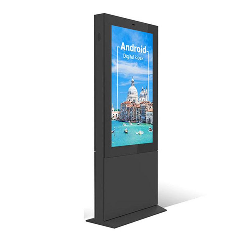 86 Inch Customized Touch Screen Digital Signage Floor Standing For Supermarket 3