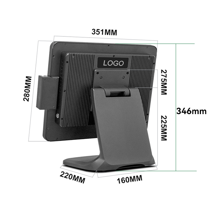 LX1518L HD Touch Screen Payment Pos System Cash Register for retail store 8