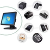 LX1502 all-in-1 cashier restaurant cash payment kiosks register screen Pos systems for grocery store 6