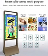 Indoor Digital Signage and Display Infrared Smart touch Screen Kiosk Floor standing digital display 11