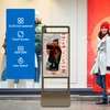 Indoor Digital Signage and Display Infrared Smart touch Screen Kiosk Floor standing digital display 10