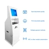 Cash Acceptor And Dispenser Payment Kiosk With Big Size Touch Screen And A4 Laser Printer 4