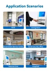 Self Ordering Touch Screen Printer Payment bill cash acceptor smart payout smart ticket concert ticket machine 5