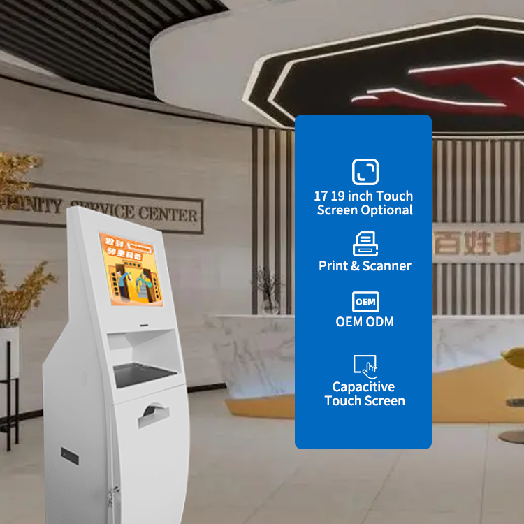 print station self service touch screen kiosk photo booth
