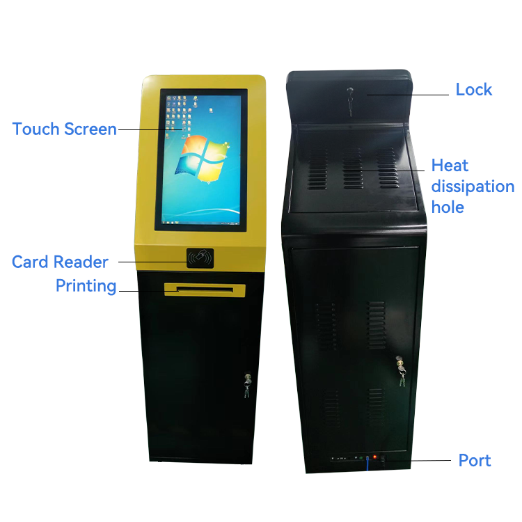 Self-Service Touch Screen Cash Recycler Kiosk Qr Code Scanner with Currency Exchange Payment Machine for Financial Equipment 6