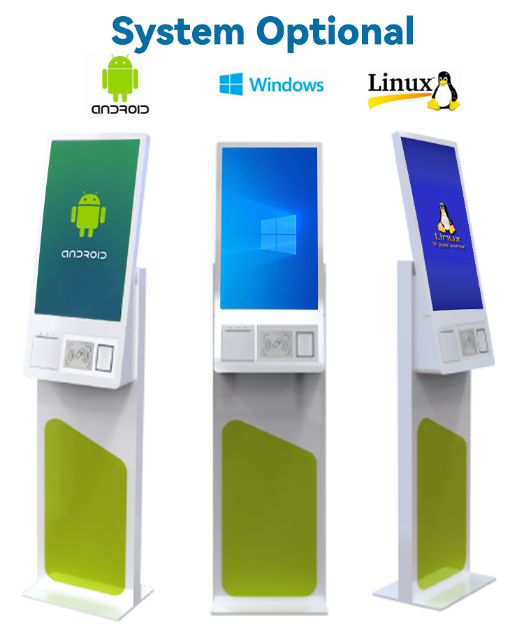 Kiosk Manufacturer Self Service supermarket restaurant ordering stand service rf check out rfid card reader self checkout kiosk 6