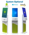 Kiosk Manufacturer Self Service supermarket restaurant ordering stand service rf check out rfid card reader self checkout kiosk 6