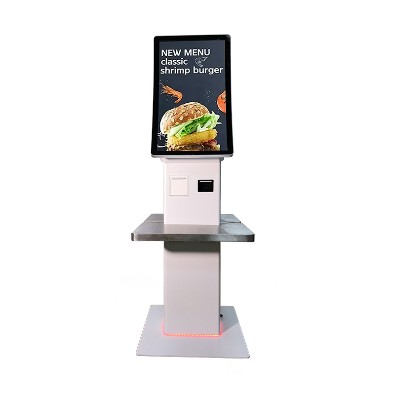 32-Inch Touchscreen POS Self-Checkout Terminal for Supermarket and Retail Store with Card Reader 4