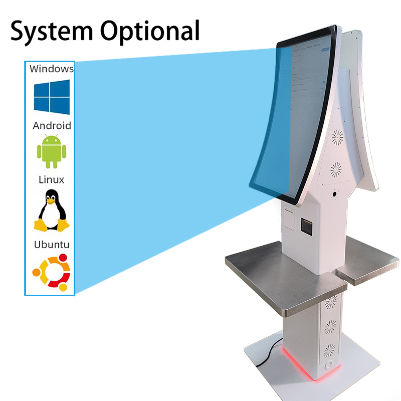 Integrated Supermarket Self-Checkout Machines with Receipt Printers
