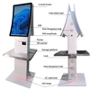 32-Inch Touchscreen POS Self-Checkout Terminal for Supermarket and Retail Store with Card Reader 8