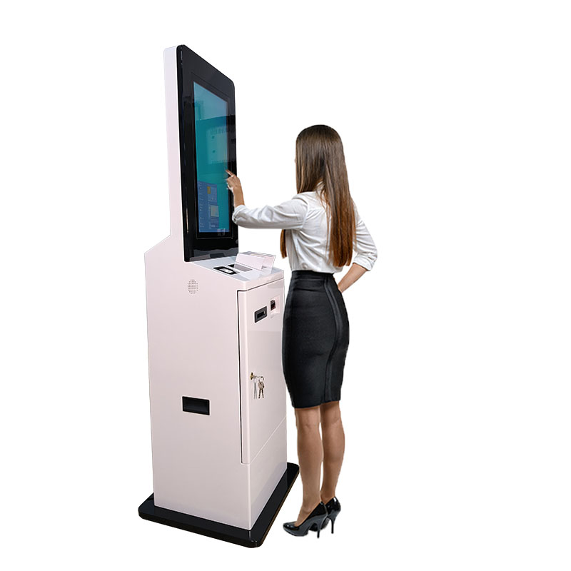 Self-service Checkout Machine Touch Screen Kiosk Insurance Purchase and Payment for Hotel 7