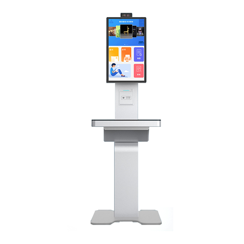 Book Reader Kiosk Smart Android Touch Terminal Intelligent Searching System Small Self Checkout Counter for Bookstore Library 4
