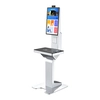 Self-service Reception Kiosks Hospital Registration School Library Self Check Kiosk with Passport Scanner Printer Payment 4