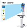 Self-service Reception Kiosks Hospital Registration School Library Self Check Kiosk with Passport Scanner Printer Payment 5