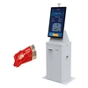 Hotel Kiosk 21.5 Bill Payment Ticket Kiosk Self Check in Passport Scanner Card Dispenser Kiosk Cash Recycler Machine 3