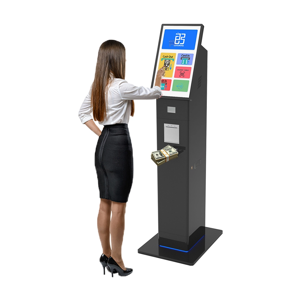 Bank Hotel Self Service Order Kiosk Touch Screen Redemption Kosk Machine Ticketing Kiosk 1